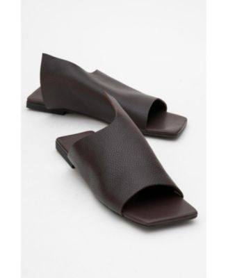 Orianna Leather Slide Sandal (Women)