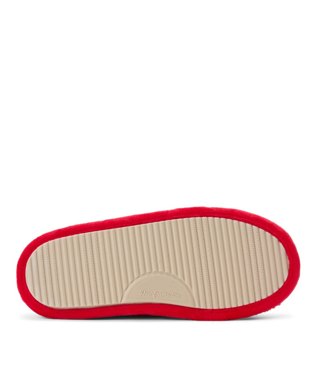 Dearfoams Women's Holiday Novelty Embroidered Cozy Clog Slipper