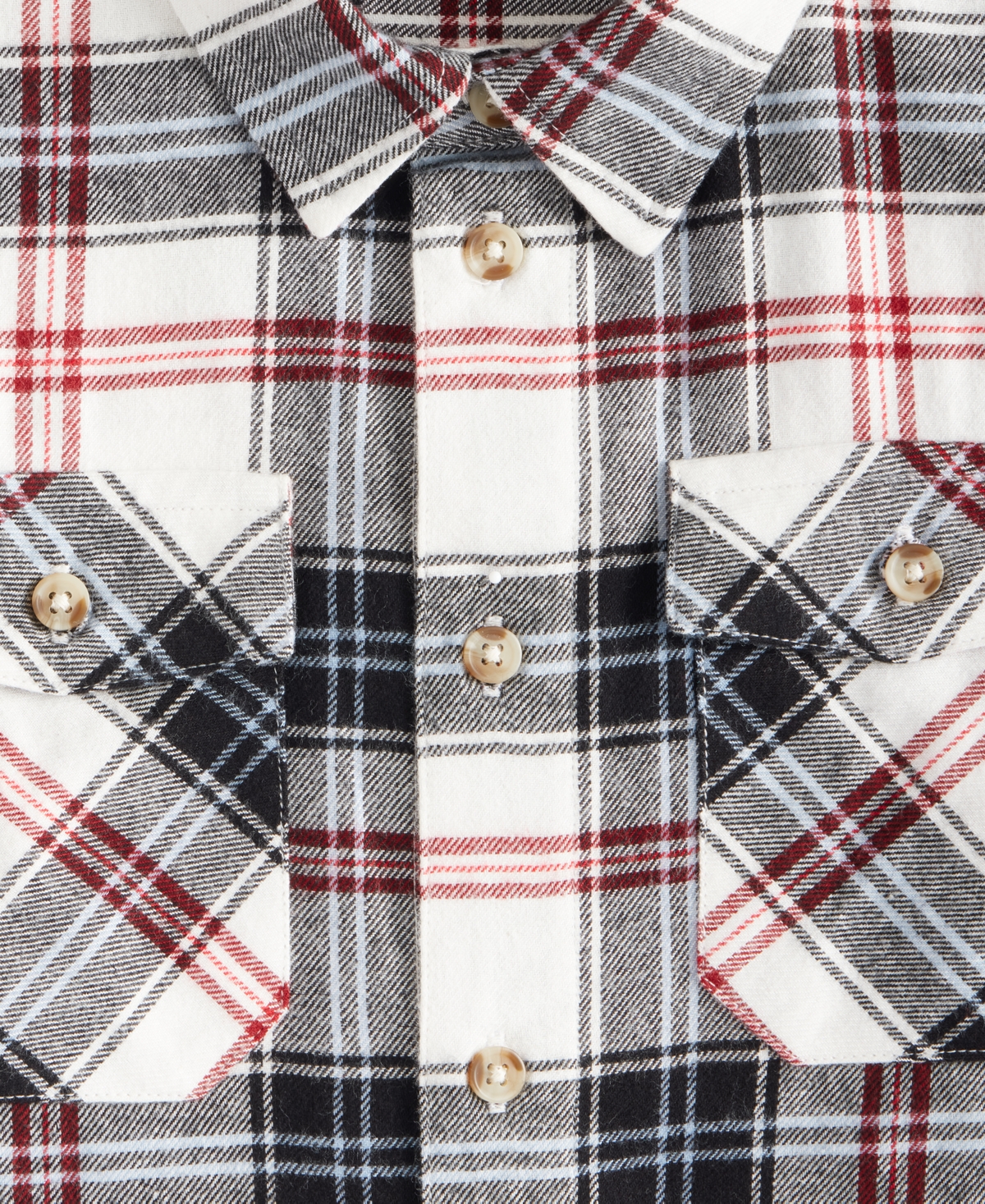 Epic Threads Boys 7-8 Blaze Plaid Flannel Shirt, Macy's Exclusive In Multi