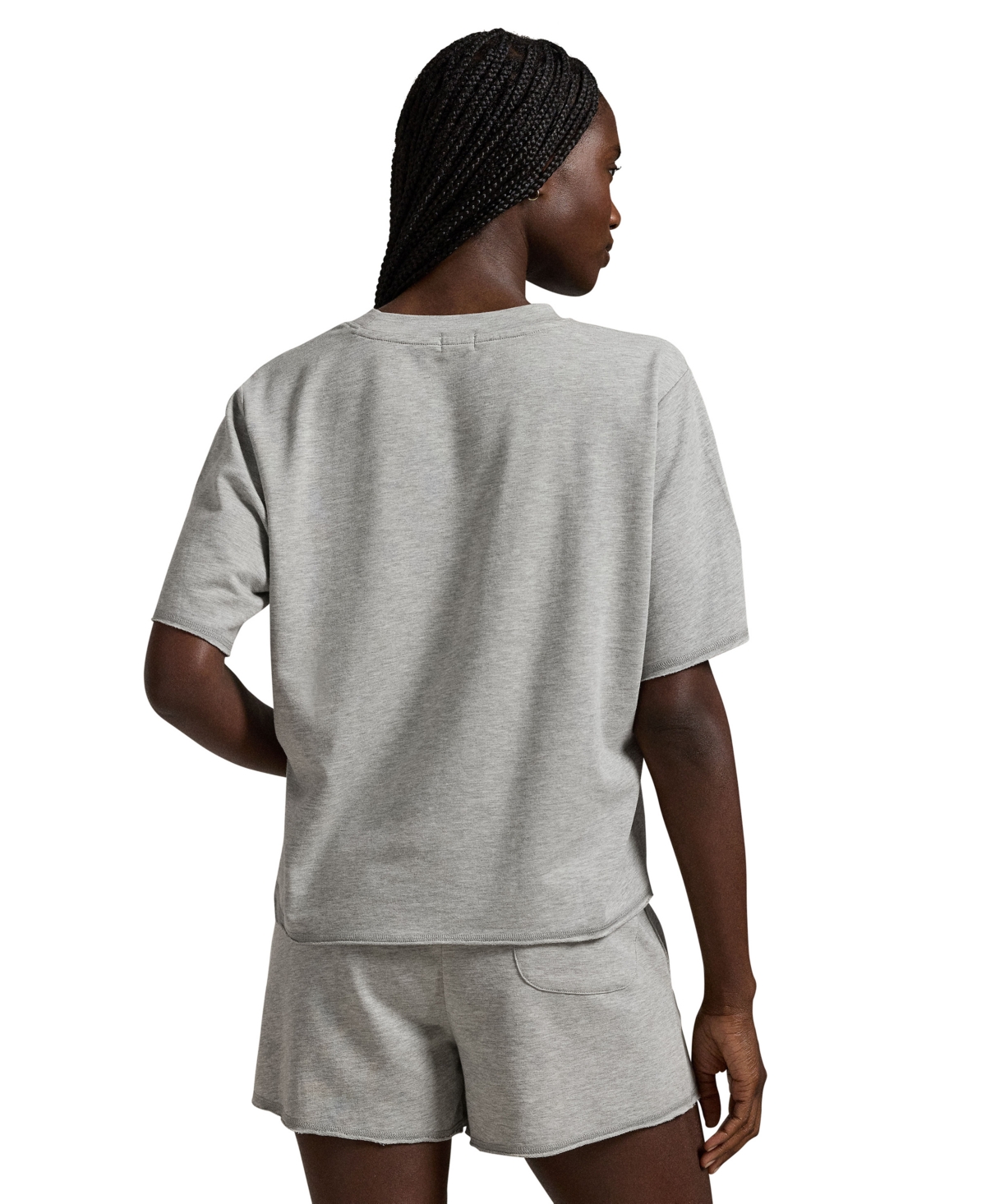 Polo Ralph Lauren Women's 2-Piece Top and Shorts Pajama Set