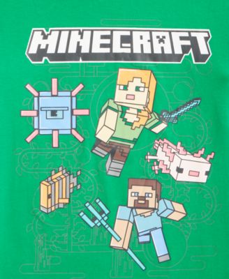 Boys' 5-20 Minecraft Crewneck T-Shirt, Macy's Exclusive
