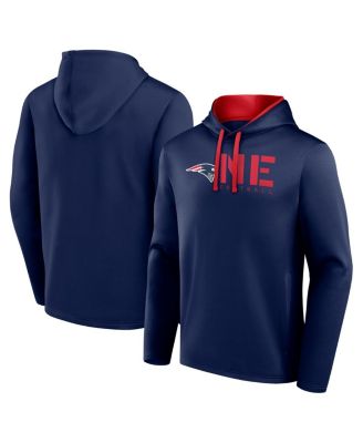 Logo Athletic - Men's Navy New England Patriots Head Start Pullover Hoodie