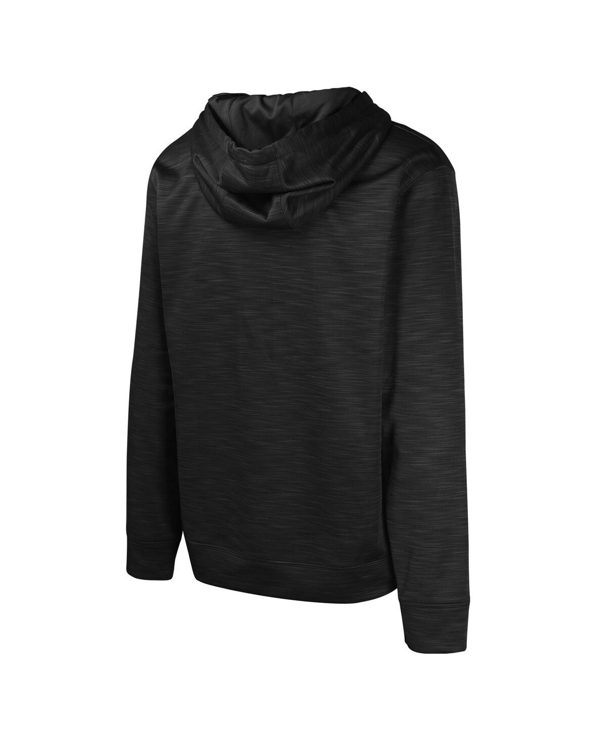 Outerstuff Men's Black New Orleans Saints Streak Fleece Pullover Hoodie In Black