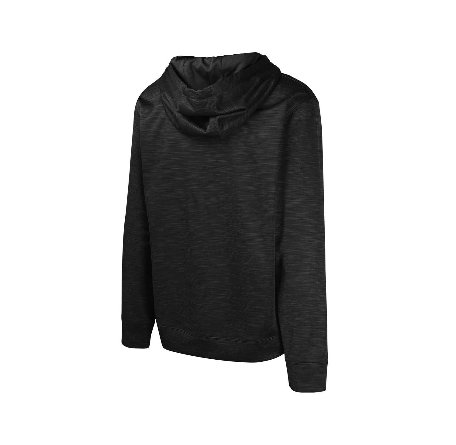 Men's Black New Orleans Saints Streak Fleece Pullover Hoodie
