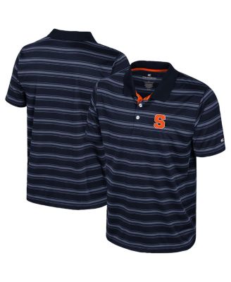 Colosseum - Men's Navy Syracuse Orange Milk Steak Polo