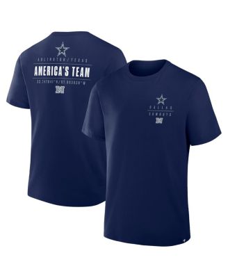 Fanatics - Men's Navy Dallas Cowboys Passing Pocket Legacy T-Shirt