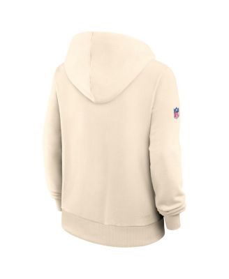 Women's Natural Arizona Cardinals 2025 Rivalries Collection Standard Issue Sideline Dri-FIT Hoodie