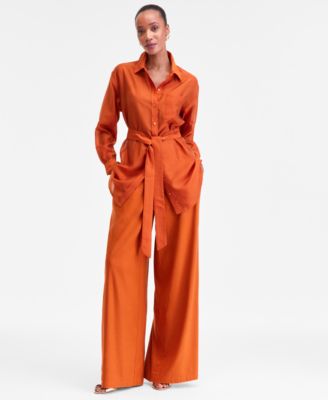 Women's Sash-Tie Tunic Shirt