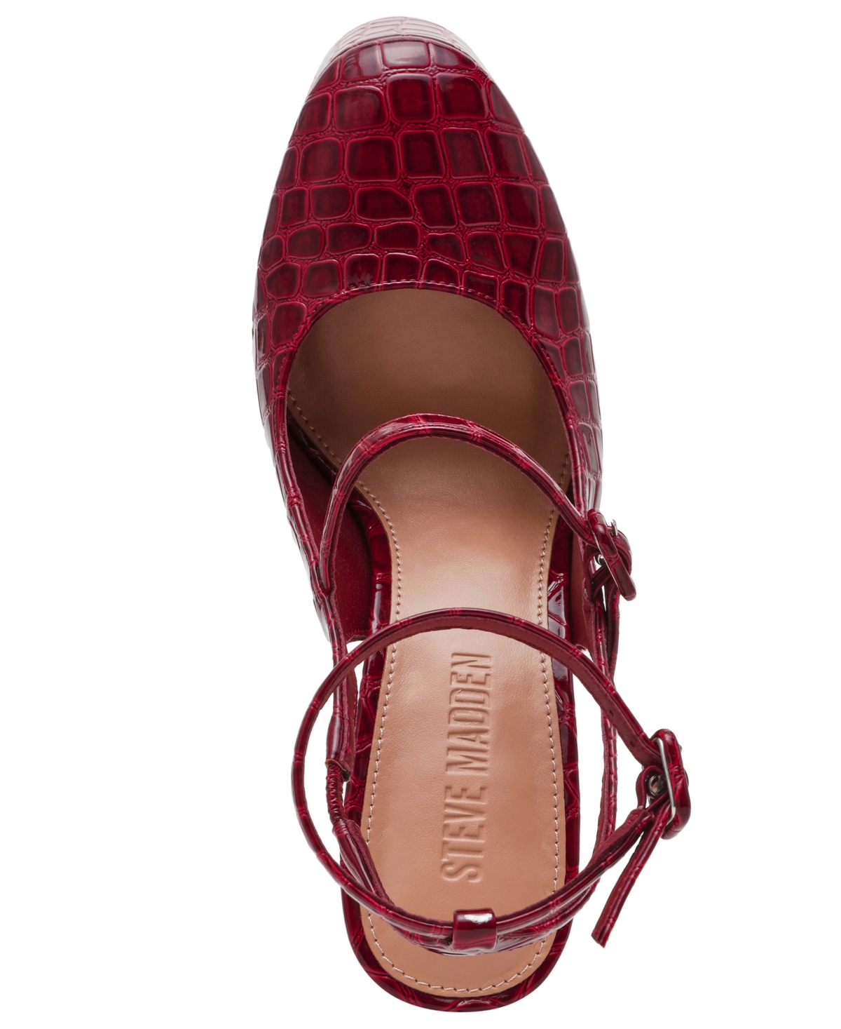 Steve Madden Women's Scotlyn Platform Mary Jane Pumps In Red