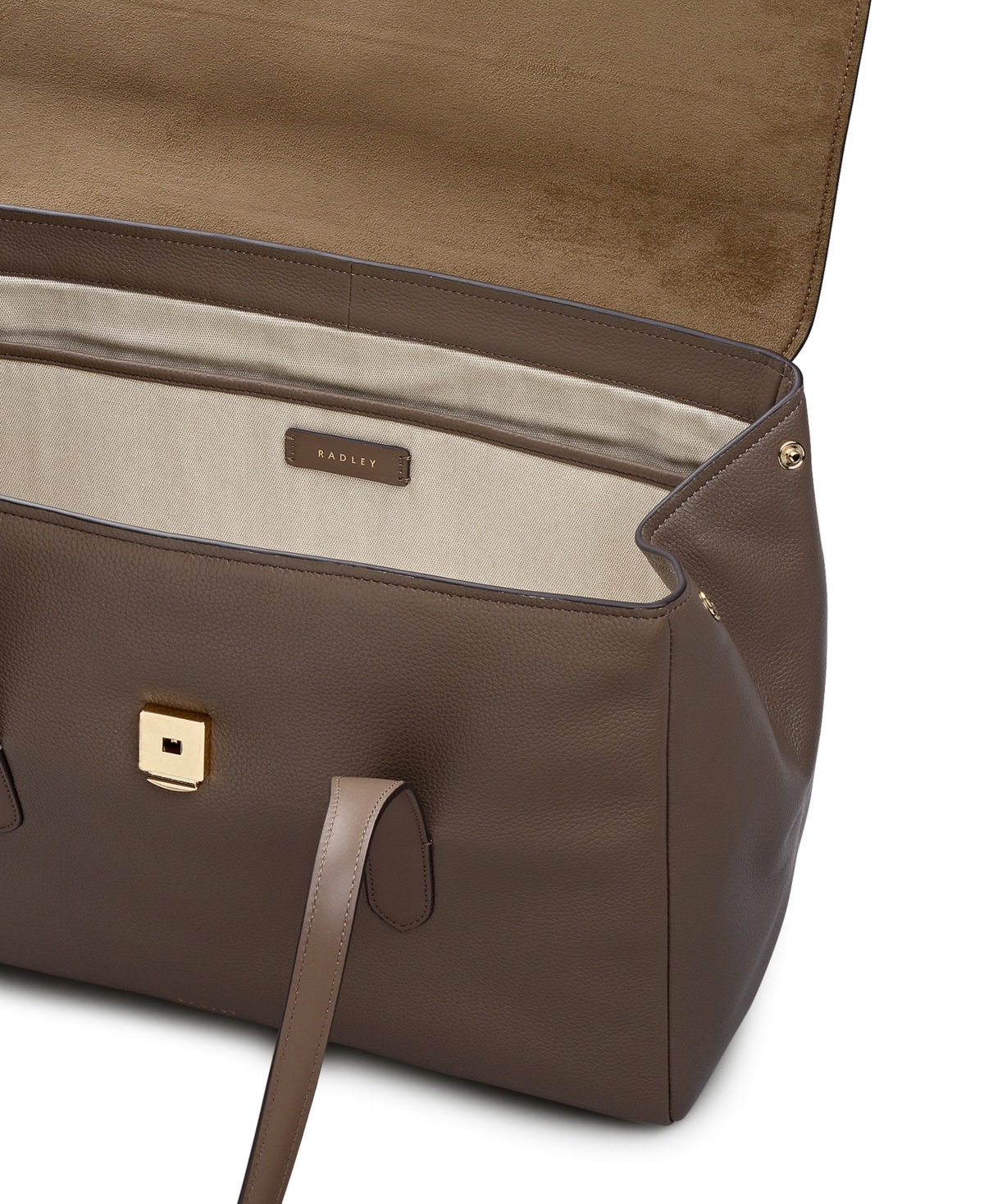Radley London Mayfair Lane Extra-large Flapover Shoulder Bag In Brown