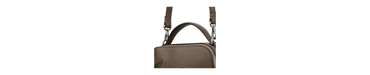 Radley London Over The Hills Mini Ziptop Crossbody Bag In Brown