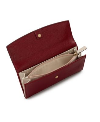 Liverpool Gardens Pebble Leather Flapover Wallet