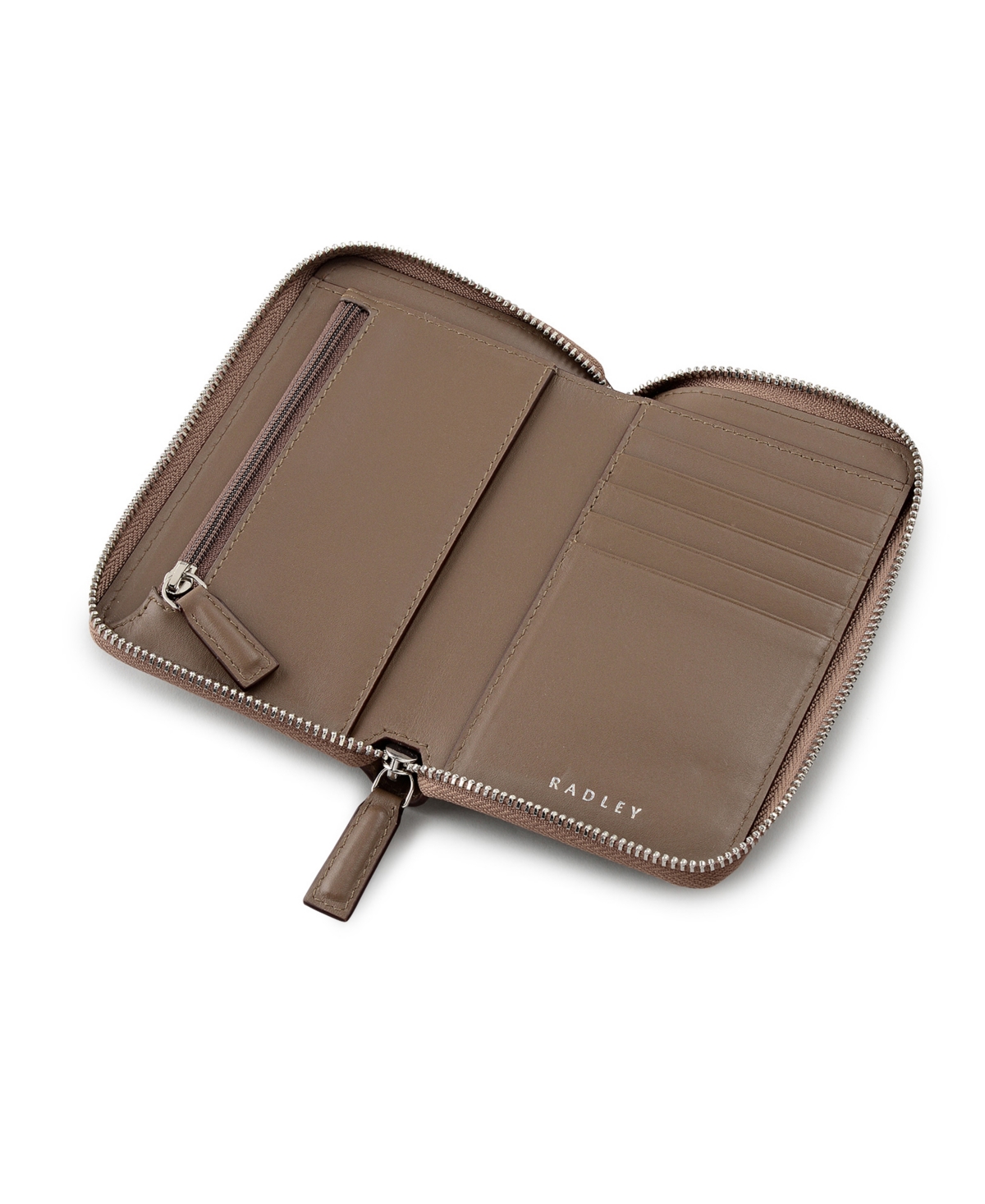 Radley London Over The Hills Zip Around Wallet In Brown