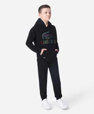 Boys' 8-20 Logo Embroidered Hoodie