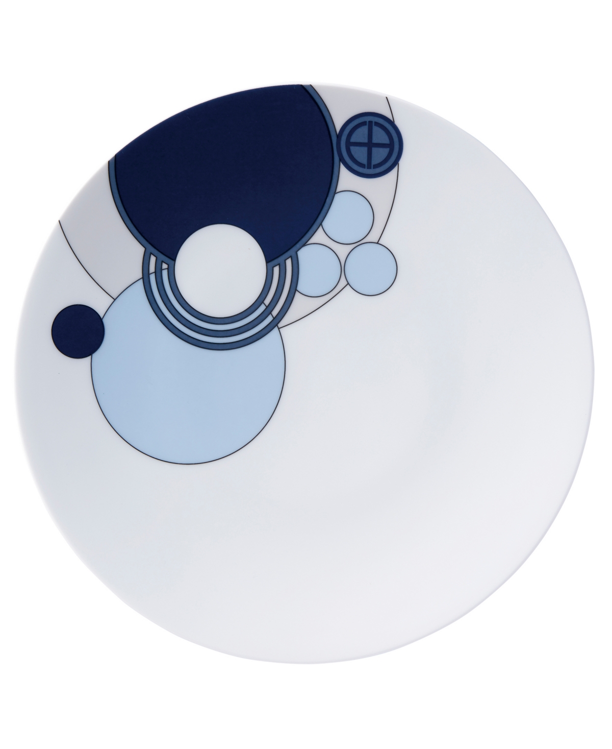 Noritake Frank Lloyd Wright Imperial Cabaret Coupe Plate In Blue