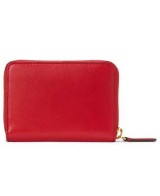 Leather Small Continental Wallet