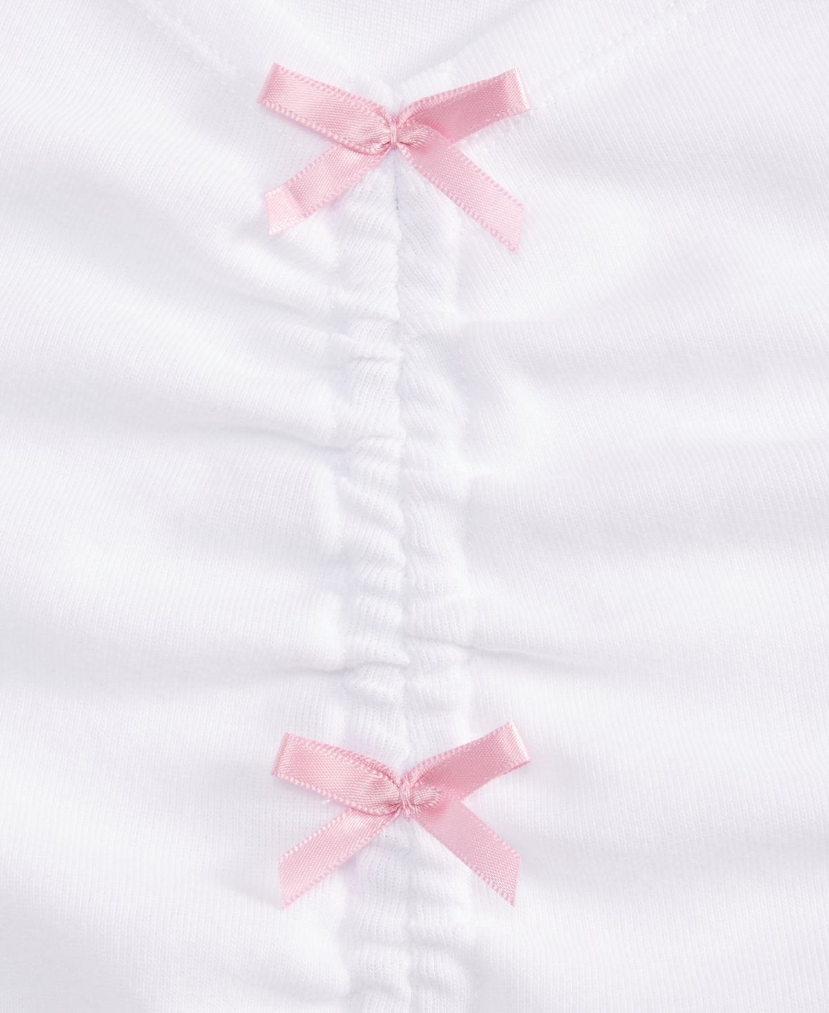 Epic Threads Girls 5-20 Ruched Bow V-Neck Top, Macy's Exclusive