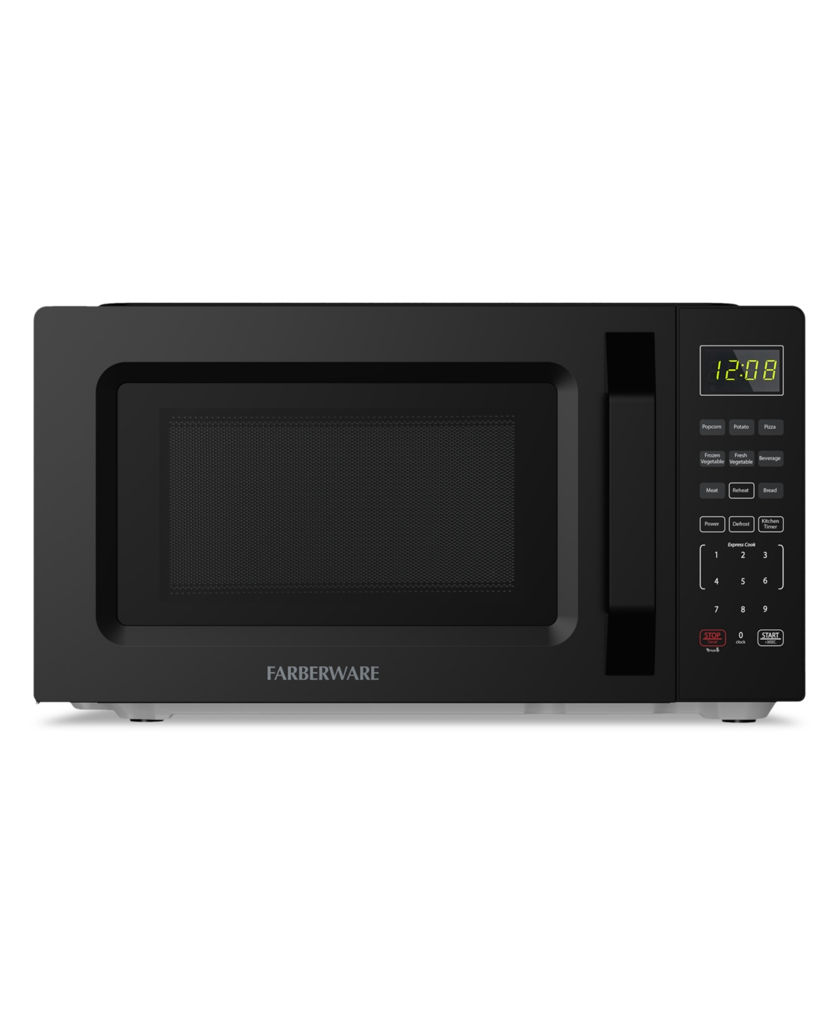 Farberware 0.7 Cu. Ft. Countertop Microwave Oven In Black