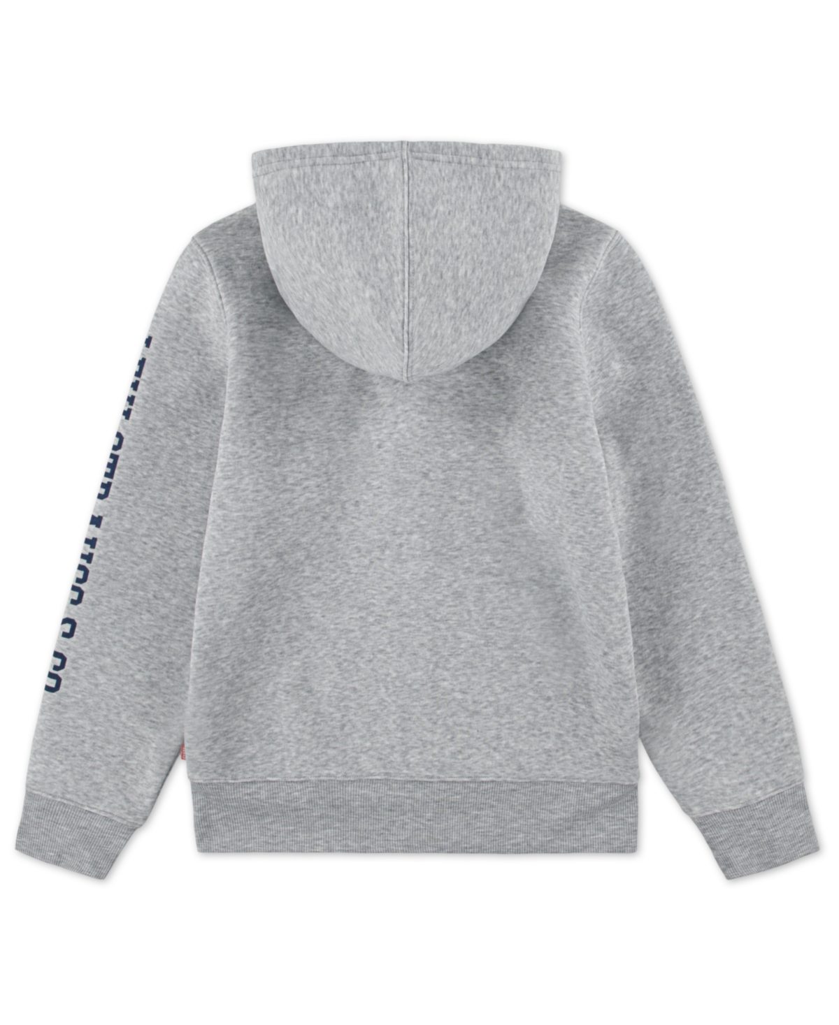 Levi's Boys 8-20 Full Zip Hooded Sweatshirt In Gray