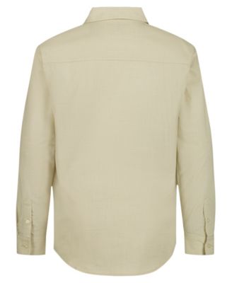 Boys' 8-20 CK Textured Long Sleeve Shirt