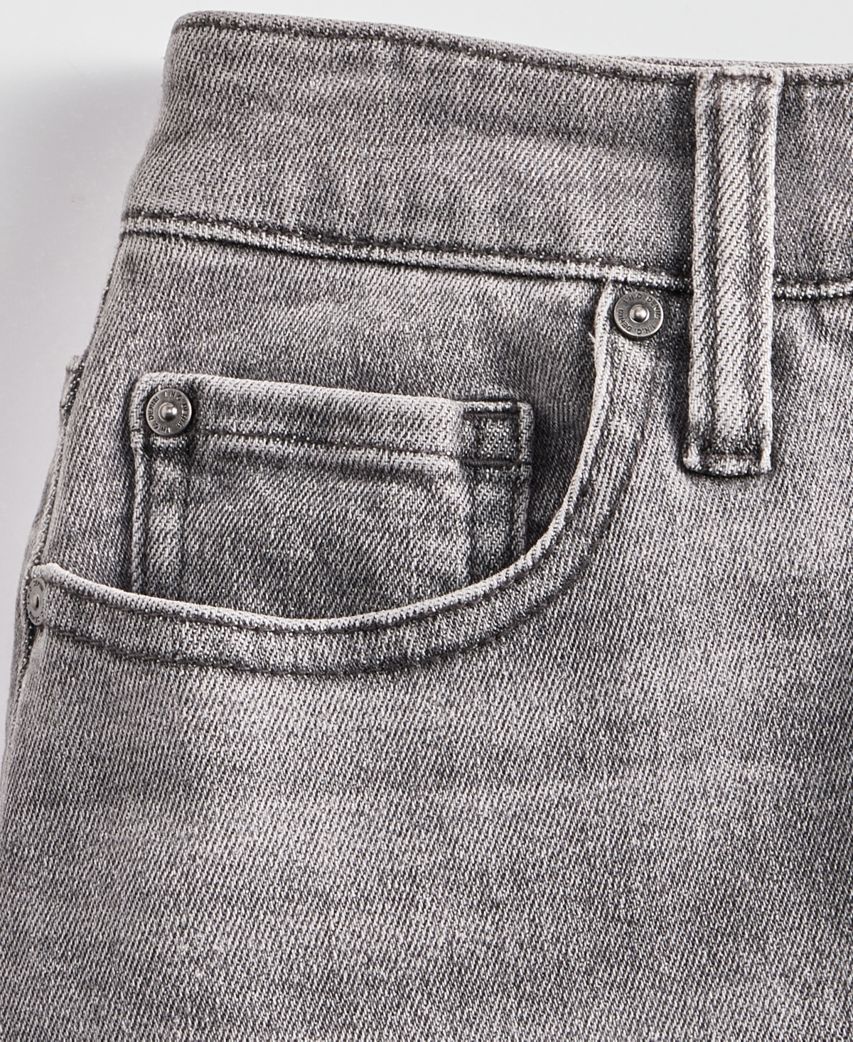 Inc International Concepts Women's High-rise Straight-leg Jeans, Macy's Exclusive In Gray