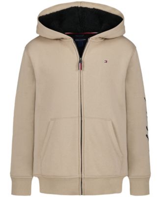 Tommy Hilfiger - Big Boys Signature Fleece Zip-Up Hoodie
