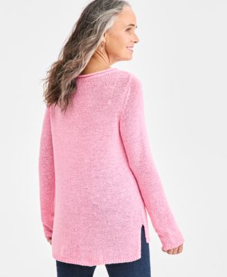 Women's Tape Yarn Roll Neck Sweater, Macy's Exclusive