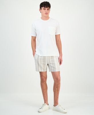 Sun + Stone - Men's Chase Striped 6" Shorts