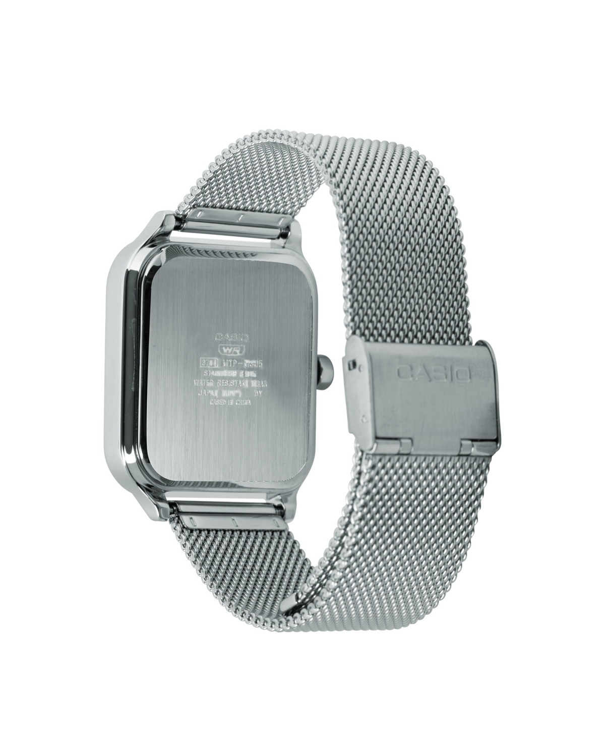 Casio Men's Silver-tone Stainless Steel Watch, 34mm In Silver