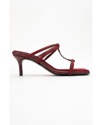 Mocha Strap Heel Sandal (Women)