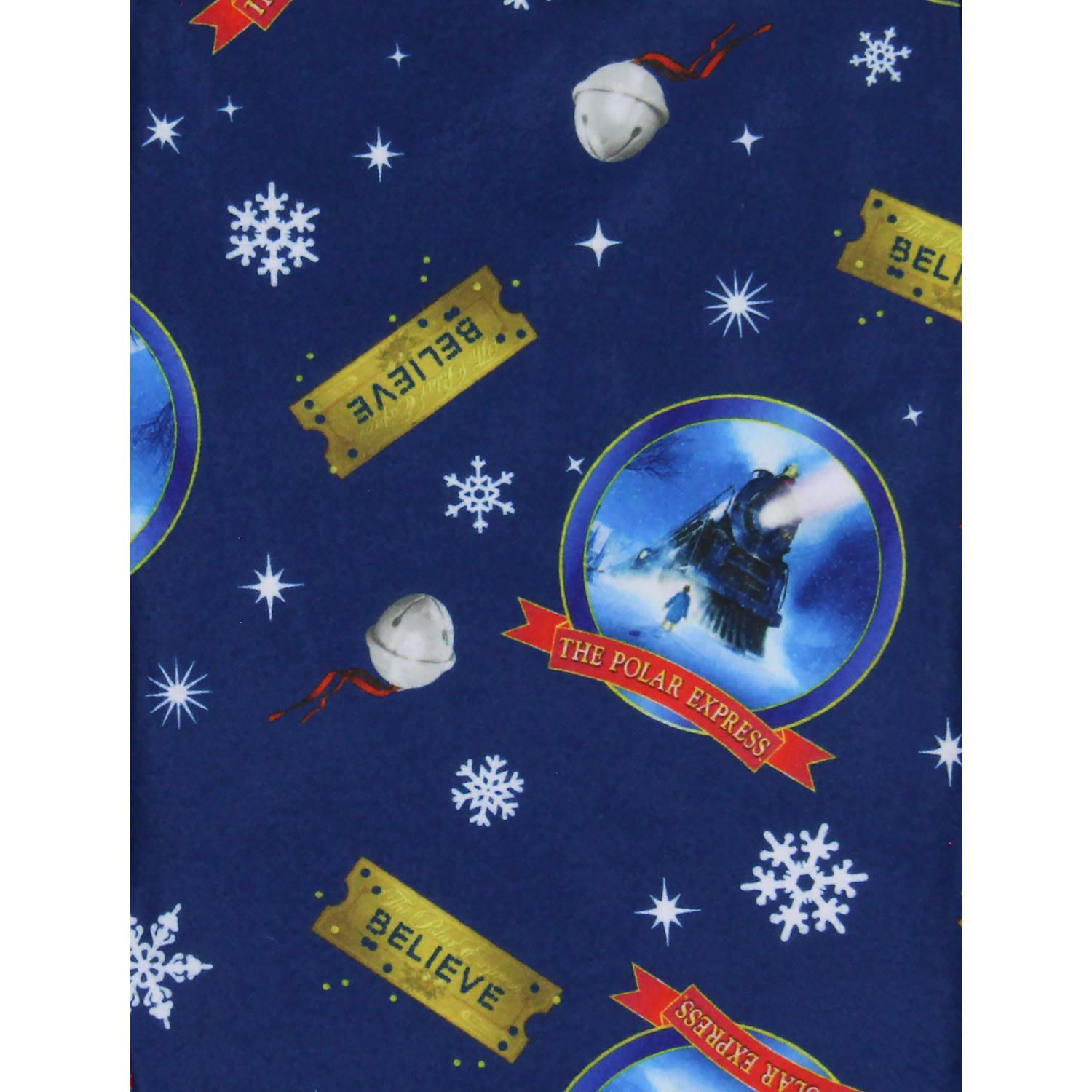 Boys' Christmas Movie Believe Train Pajama Holiday Sleep Pants Kids