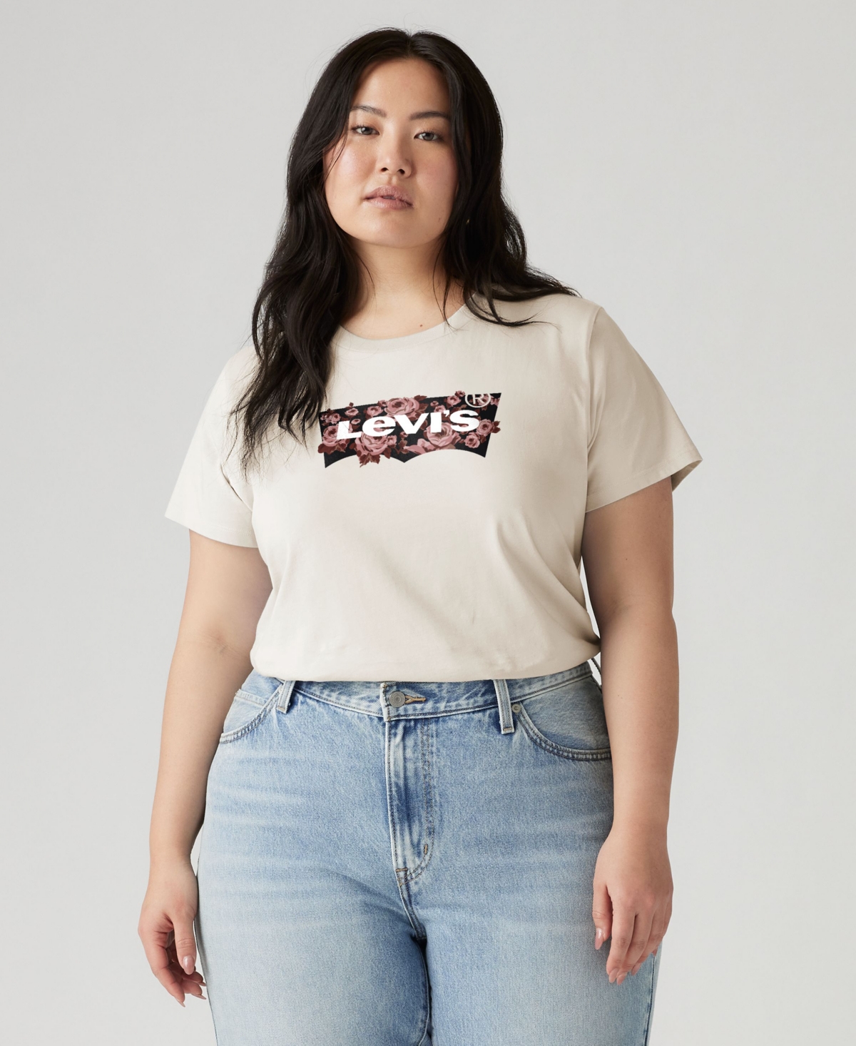 Levi's Plus Perfect Logo Short Sleeve T-Shirt