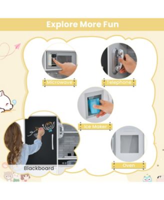 Toddler Pretend Play Kitchen for Boys and Girls Ages 3–6