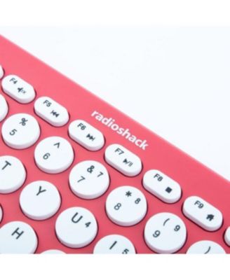 2.4G Wireless Keyboard and Mouse Combo, Quiet Typing, Ergonomic Design, USB Nano Receiver, Plug-and-Play, Pink PC Accessories