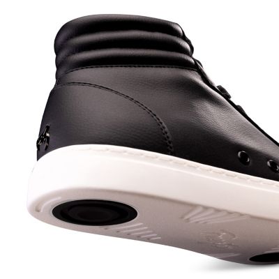 Women's Black High-top Sneaker