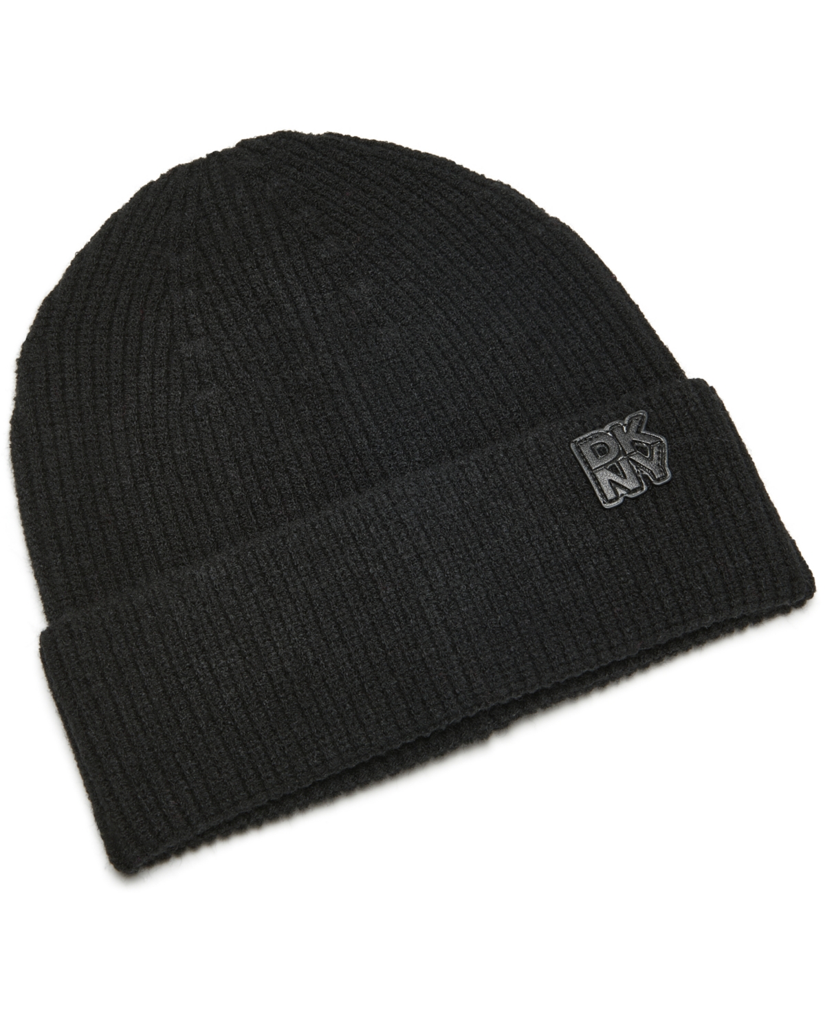 Dkny Women's Shaker Rib Cuff Beanie