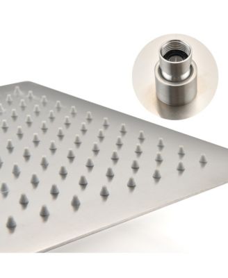 Ceiling Mounted Shower System Combo Set with Handheld and 10"Shower head