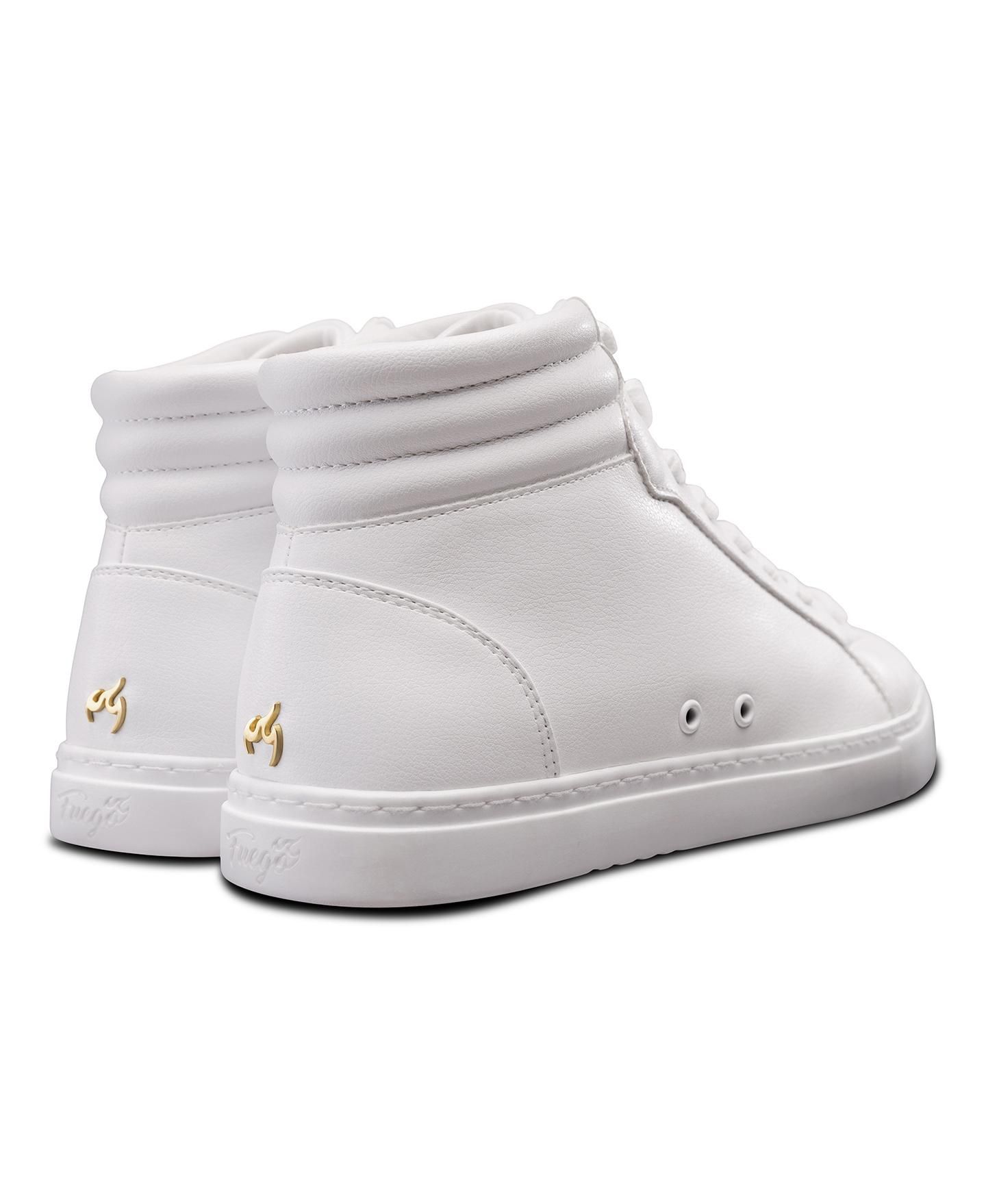 Кроссовки Fuego White High-top Sneaker для мальчиков, цвет: Белый — фото 3