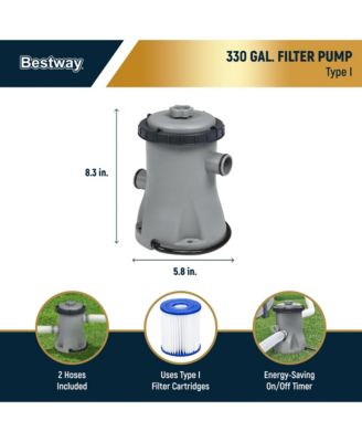 Steel Pro MAX 10' x 30" Above Ground Outdoor Swimming Pool Set, Gray