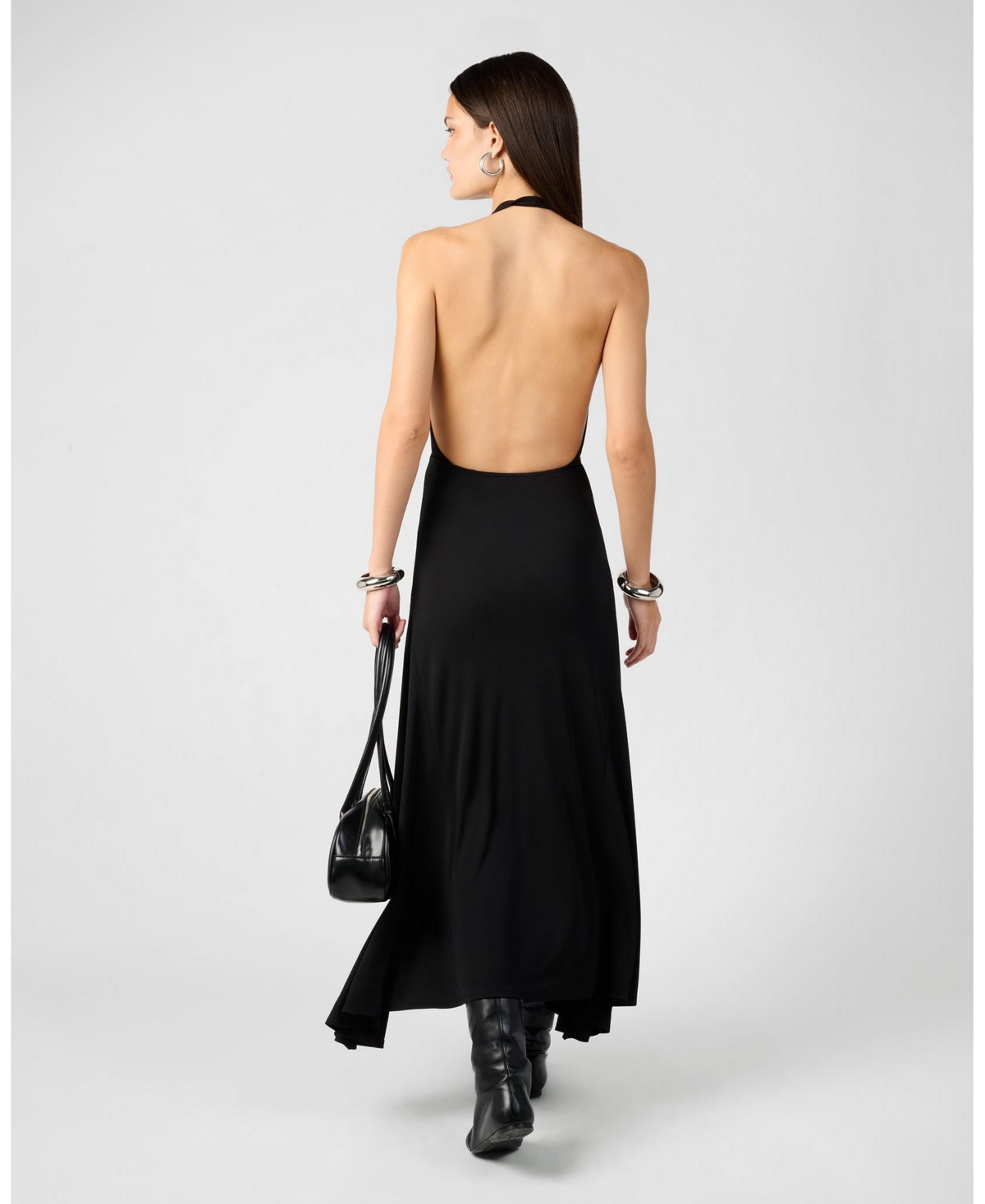 WeWoreWhat Women's Halter Midi Dress