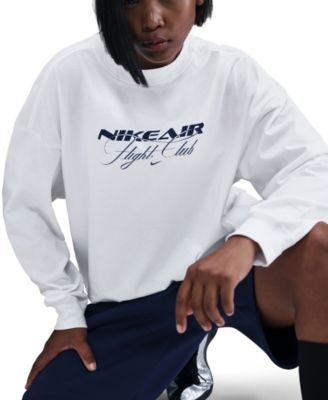 Women's Oversized Long-Sleeve T-Shirt