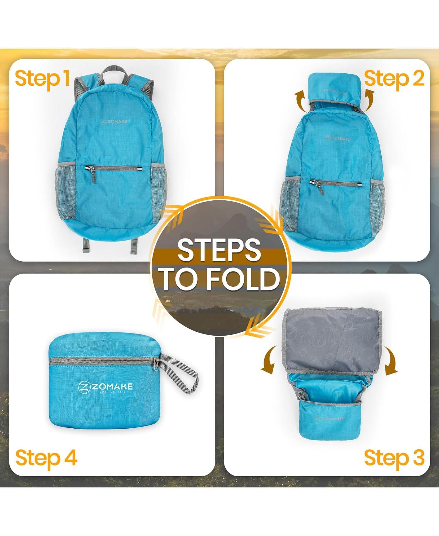 Ultra Lightweight Hiking Backpack 20L, Packable Small Backpacks Water Resistant Daypack for Women Men