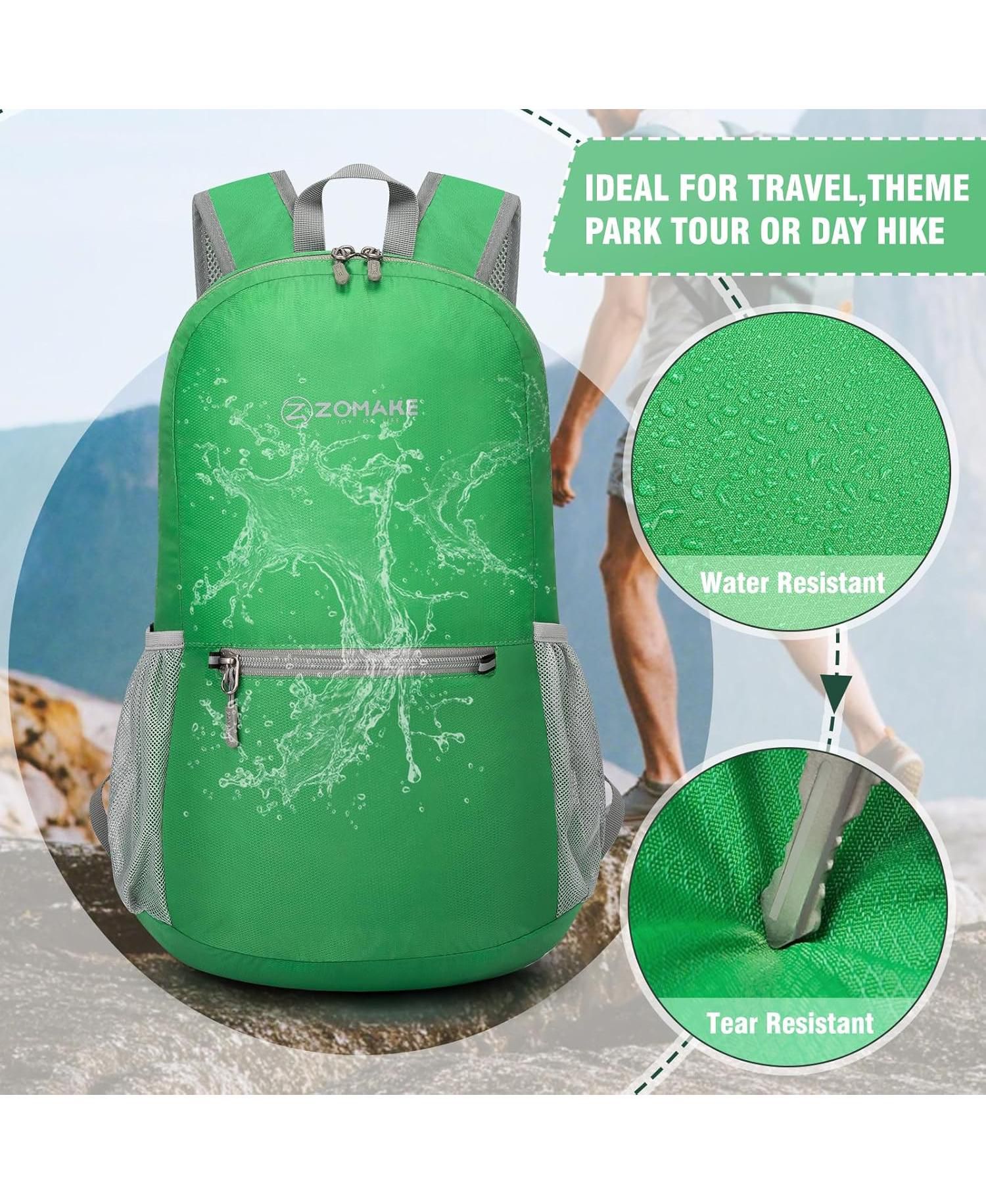 Ultra Lightweight Hiking Backpack 20L, Packable Small Backpacks Water Resistant Daypack for Women Men