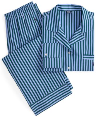 RALPH LAUREN　TAILORED　PAJAMA Monogram Linen Pajama Set | Ralph Lauren