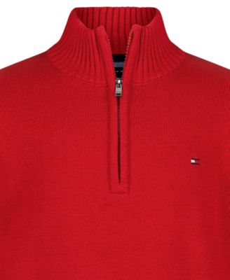Boys' 2T-7 Quarter-Zip Sweater