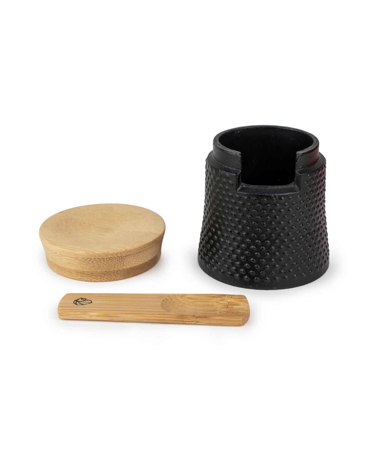 Peugeot Bali Cast Iron 3" Pepper Grinder With Salt Cellar Set In Black