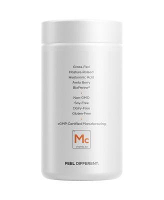 Multi Collagen Supplement With Vitamin C, Biotin 5000 mcg, Hyaluronic Acid, BioPerine, 5 Types of Collagen Grass-Fed, 180 Capsules