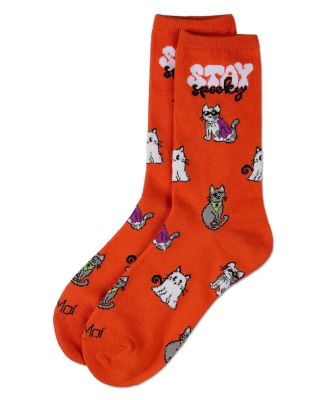 Women's Stay Spooky Holiday Crew Socks