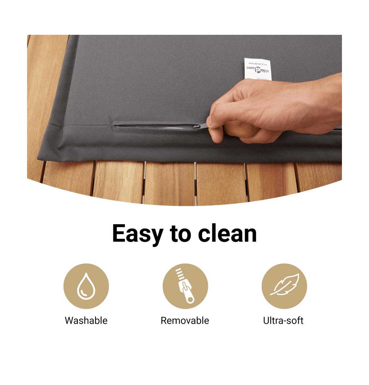 Garden Sofa Grey, Dark Grey