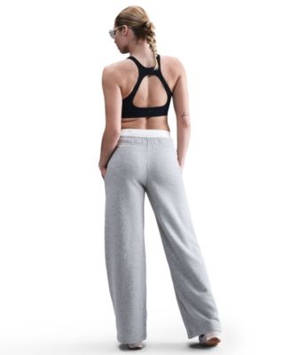 Women's Sportswear Club Fleece Mid-Rise Wide-Leg Sweatpants